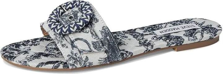 Steve Madden Merla Women's Sandals Natural Raffia : 10 M, Cotton - Image 10