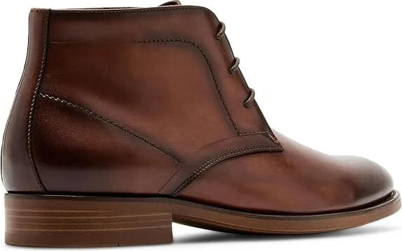 Steve Madden Millsen Men's Boots Tan Leather : 11 D - Medium, Leather/Rubber - Image 4