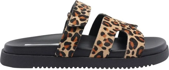 Steve Madden Missile Leopard Printed Sandals
