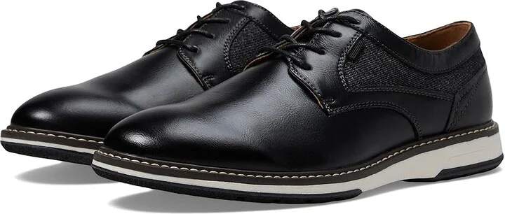 Steve Madden Mmanuel Men's Lace Up Wing Tip Shoes Black : 12 D - Medium, Leather