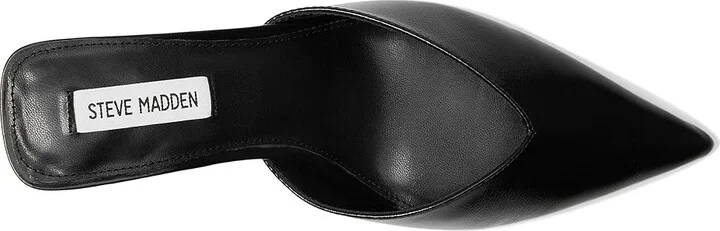 Steve Madden Mod High Women's Heels Black Leather : 8.5 M - Image 2