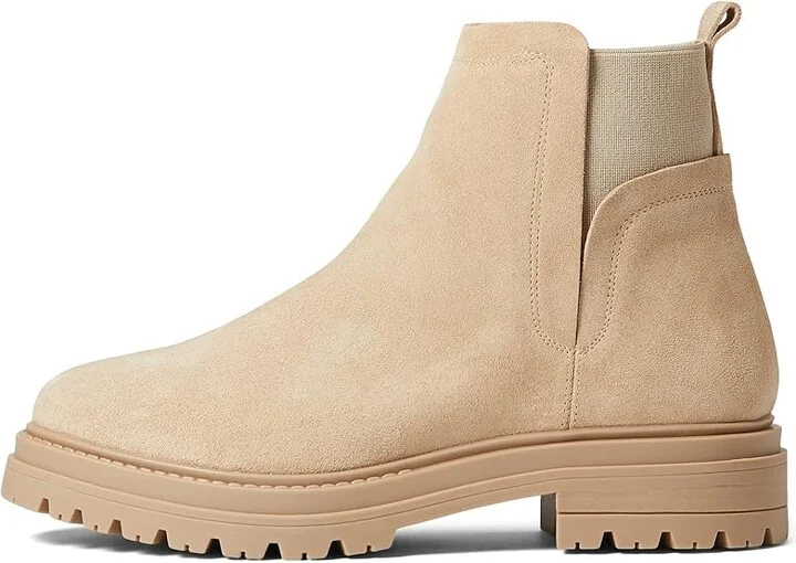Steve Madden Moira Bootie Women's Pull-on Boots Sand Suede : 6 M - Image 6