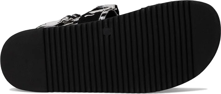 Steve Madden Mona Women's Sandals Black/White : 8.5 M - Image 3