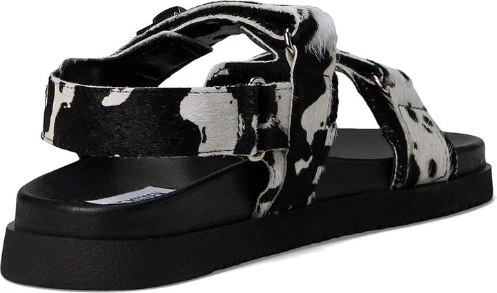 Steve Madden Mona Women's Sandals Black/White : 8.5 M - Image 4