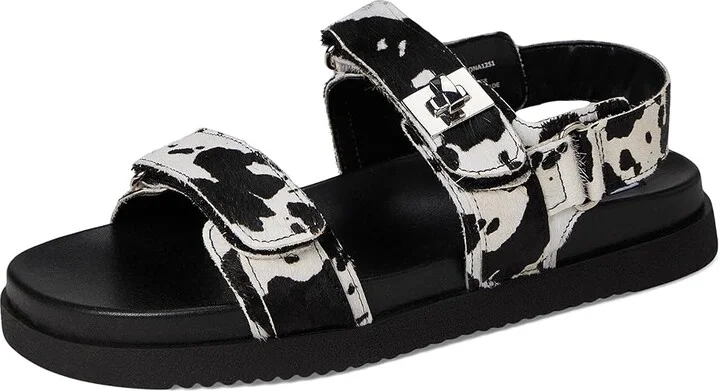Steve Madden Mona Women's Sandals Black/White : 8.5 M - Image 5