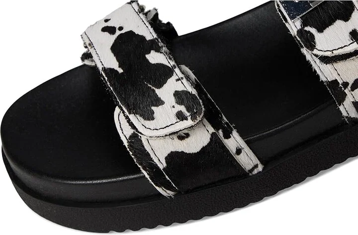 Steve Madden Mona Women's Sandals Black/White : 8.5 M - Image 7