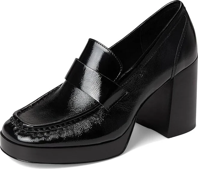 Steve Madden Munday High Women's Heels Black Leather : 11 M, Leather/Rubber - Image 5