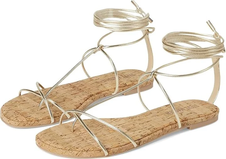 Steve Madden Myrtle Women's Sandals Gold : 11 M, Synthetic