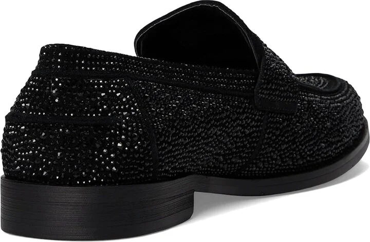 Steve Madden Natan-R Men's Lace-up Boots Black Rhinestones : 8.5 D - Medium, Leather - Image 4