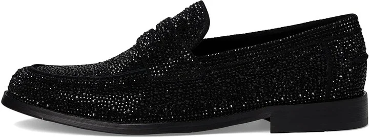 Steve Madden Natan-R Men's Lace-up Boots Black Rhinestones : 8.5 D - Medium, Leather - Image 6