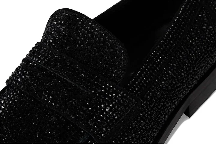 Steve Madden Natan-R Men's Lace-up Boots Black Rhinestones : 8.5 D - Medium, Leather - Image 7