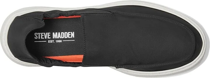 Steve Madden Nellis Men's Shoes Black Fabric : 9.5 D - Medium, Nylon - Image 2