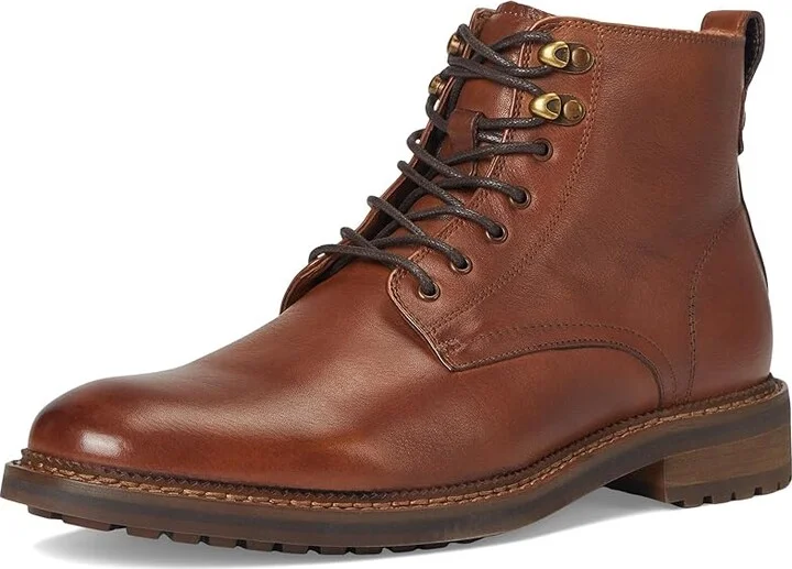 Steve Madden Noby Men's Boots Tan : 7 D - Medium, Leather/Rubber - Image 5
