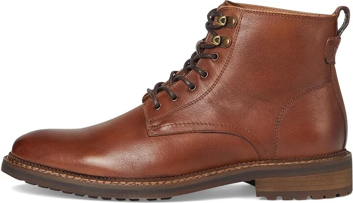 Steve Madden Noby Men's Boots Tan : 7 D - Medium, Leather/Rubber - Image 6