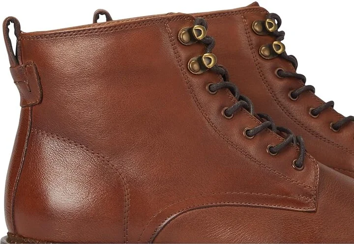 Steve Madden Noby Men's Boots Tan : 7 D - Medium, Leather/Rubber - Image 7