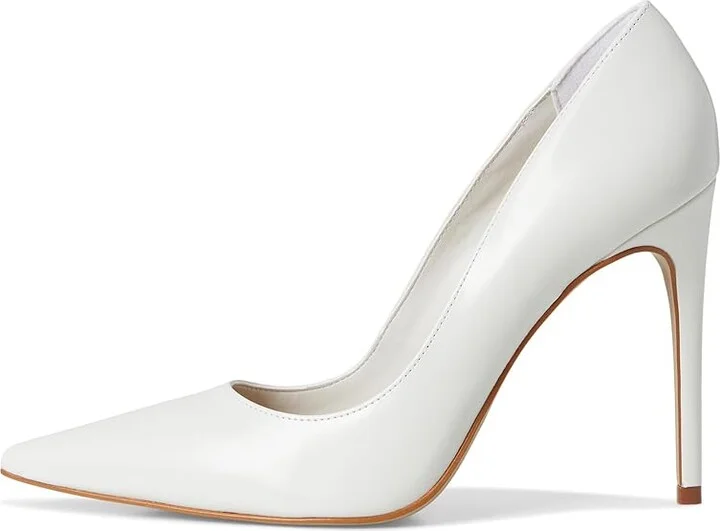 Steve Madden Noir Women's Shoes White Leather : 9.5 M - Image 6