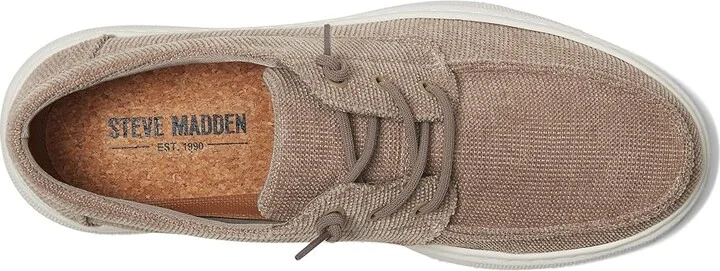 Steve Madden Norphius Men's Shoes Taupe Fabric : 8.5 D - Medium, Rubber - Image 2