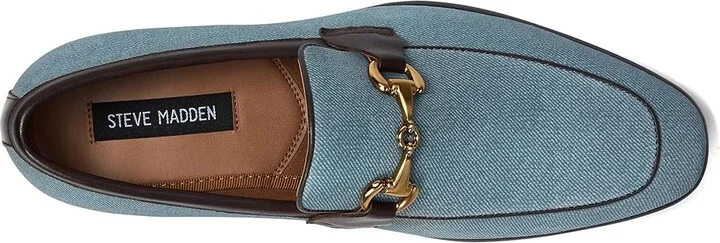 Steve Madden Odello Men's Lace-up Boots Blue Denim : 10.5 D - Medium - Image 2