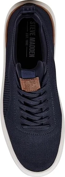 Steve Madden Odyssee Men's Lace-up Boots Navy : 9.5 D - Medium, Rubber - Image 2