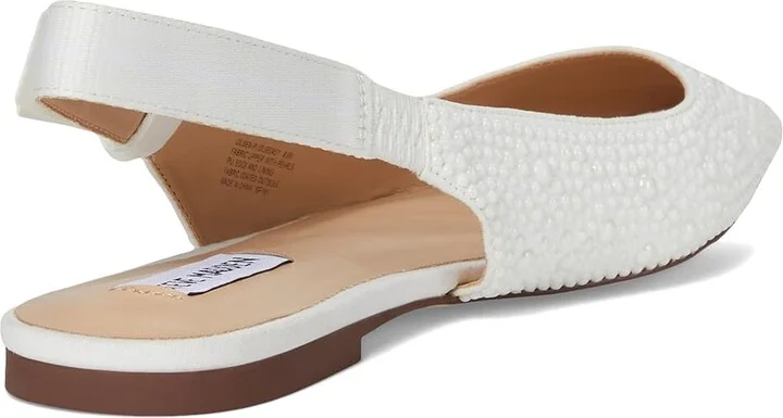 Steve Madden Olsen Women's Flat Shoes Pearl : 7 M, Leather - Image 4