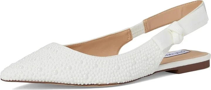 Steve Madden Olsen Women's Flat Shoes Pearl : 7 M, Leather - Image 5