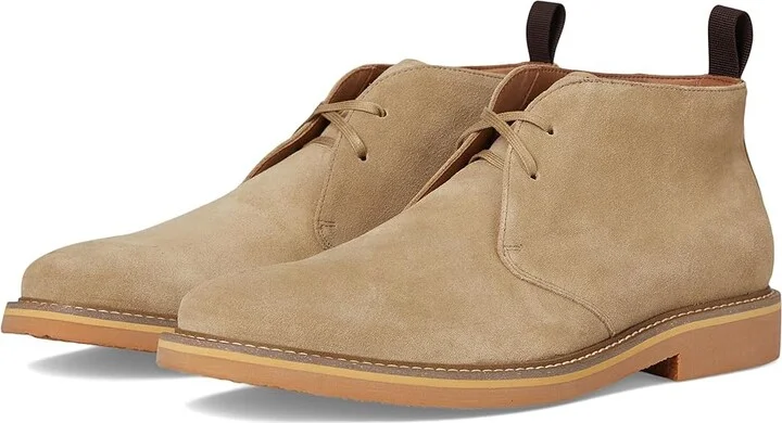 Steve Madden Palta Men's Boots Sand : 9 D - Medium, Leather/Rubber/Suede