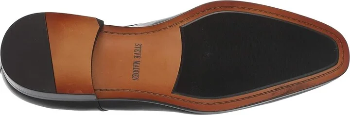 Steve Madden Parsens Men's Shoes Black Leather : 9.5 D - Medium - Image 4