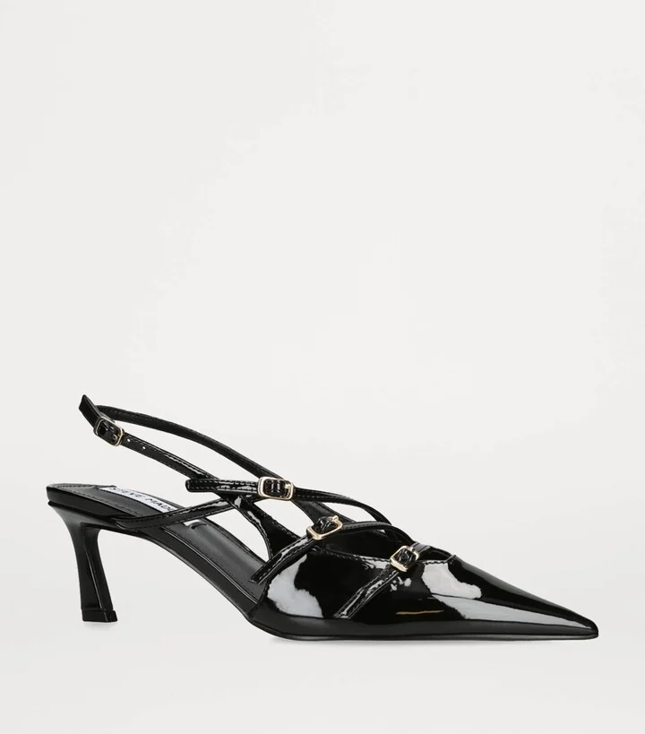 Steve Madden Patent Liana Slingback Pumps 60 - Image 3