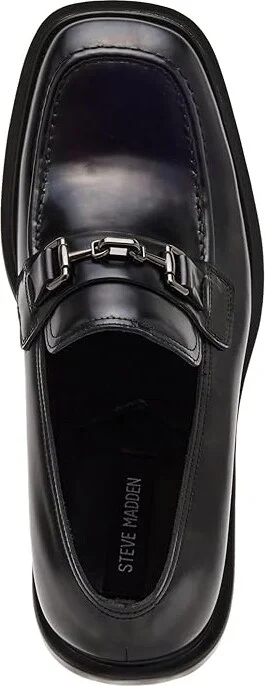 Steve Madden Paulson Men's Lace Up Wing Tip Shoes Black : 7.5 D - Medium, Leather - Image 2