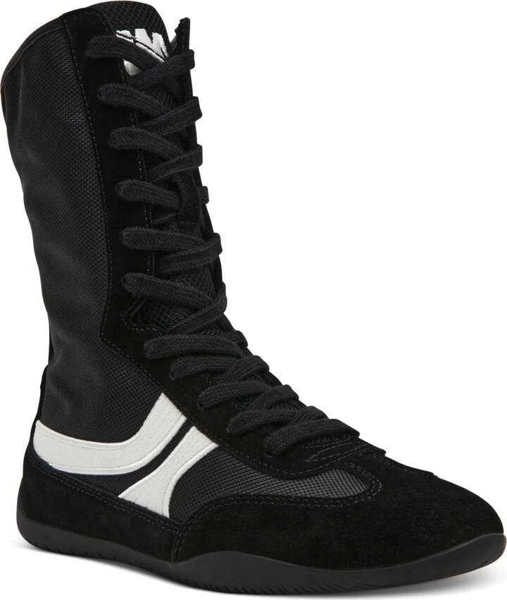 Steve Madden Paxtin Lace-Up Mid-Shaft Sneaker Boots