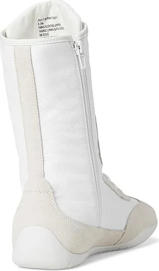 Steve Madden Paxtin Women's Shoes White : 9.5 M, Suede/Textile - Image 4
