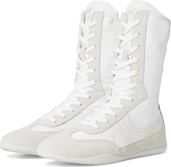 Steve Madden Paxtin Women's Shoes White : 9.5 M, Suede/Textile
