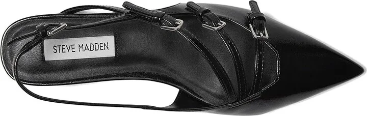 Steve Madden Peony Women's Slippers Black Patent : 7.5 M - Image 2