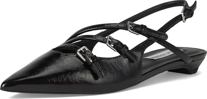 Steve Madden Peony Women's Slippers Black Patent : 7.5 M - Image 5