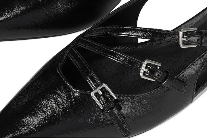Steve Madden Peony Women's Slippers Black Patent : 7.5 M - Image 7