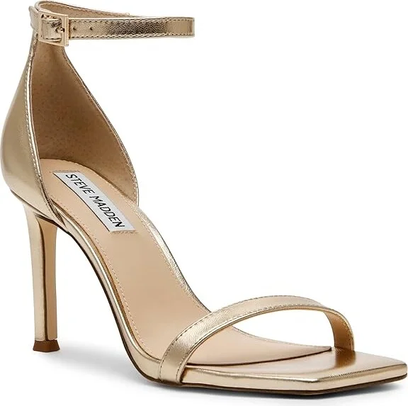 Steve Madden Piked High Women's Heels Gold Leather : 9 M, Leather/Rubber - Image 5
