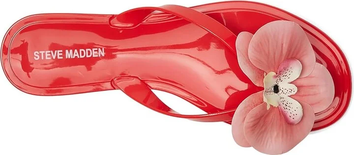 Steve Madden Poppyseed Women's Sandals Red : 5 M, Synthetic - Image 2
