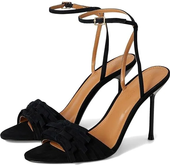 Steve Madden Porsha Women's Shoes Black Suede : 8 M