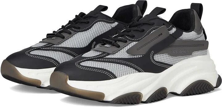 Steve Madden Possess Men's Shoes Dark Grey : 11 D - Medium, Textile/Synthetic