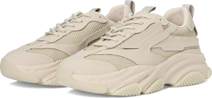 Steve Madden Possess Men's Shoes Greige : 7 D - Medium, Textile/Synthetic