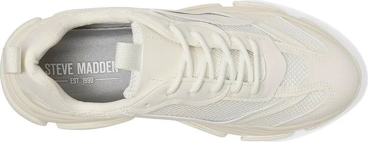 Steve Madden Possess Men's Shoes White 1 : 8 D - Medium, Textile/Synthetic - Image 2