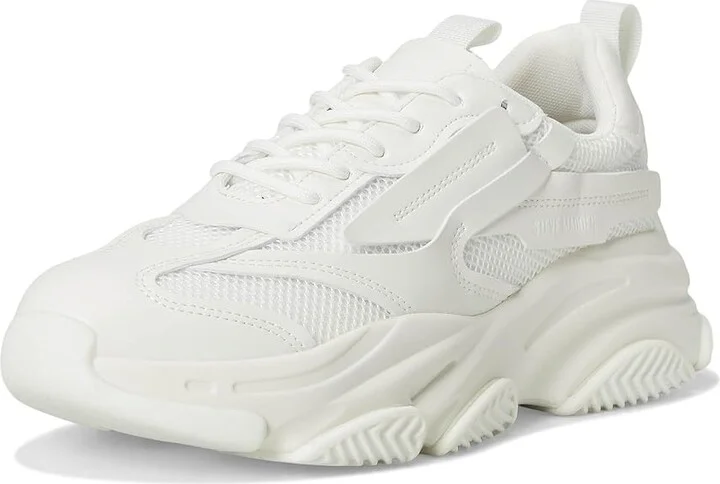 Steve Madden Possess Men's Shoes White 1 : 8 D - Medium, Textile/Synthetic - Image 5