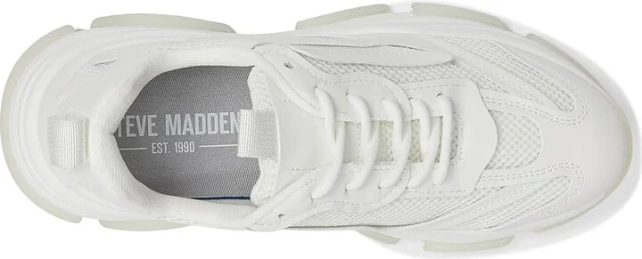 Steve Madden Possess Men's Shoes White : 7 D - Medium, Textile/Synthetic - Image 2