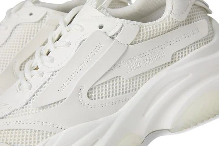 Steve Madden Possess Men's Shoes White : 7 D - Medium, Textile/Synthetic - Image 7