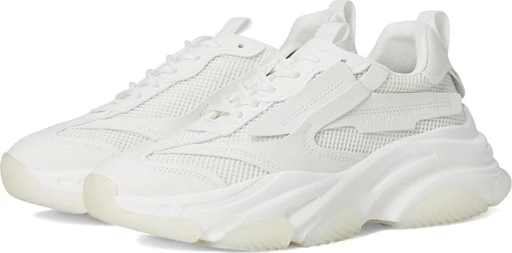Steve Madden Possess Men's Shoes White : 7 D - Medium, Textile/Synthetic