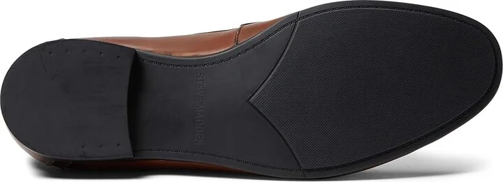 Steve Madden Privacy Men's Slip on Shoes Cognac Leather : 7 D - Medium - Image 3