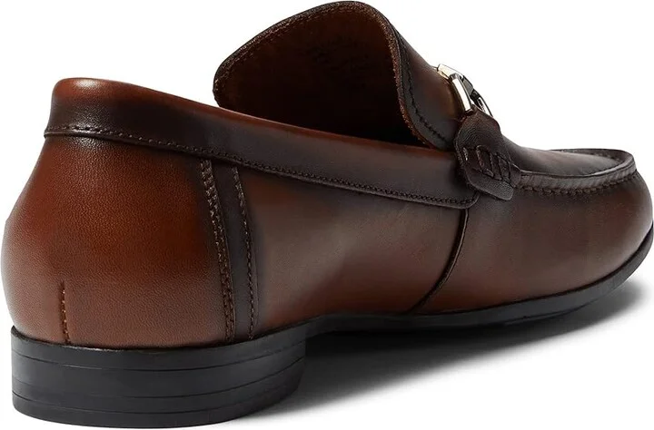 Steve Madden Privacy Men's Slip on Shoes Cognac Leather : 7 D - Medium - Image 4