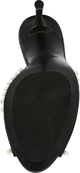 Steve Madden Priya Women's Sandals Black Satin : 7.5 M - Image 3