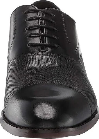 Steve Madden Proctr Oxford Men's Shoes Black Leather : 10.5 D - Medium - Image 6