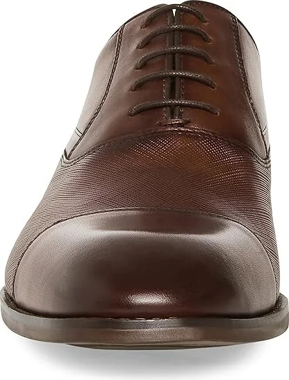 Steve Madden Proctr Oxford Men's Shoes Tan Leather : 8.5 D - Medium - Image 6